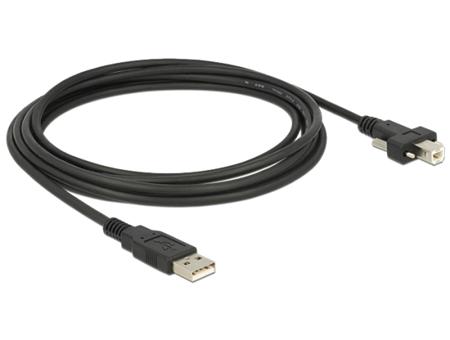 Delock kabel USB 2.0 typ A samec > USB 2.0 typ B
