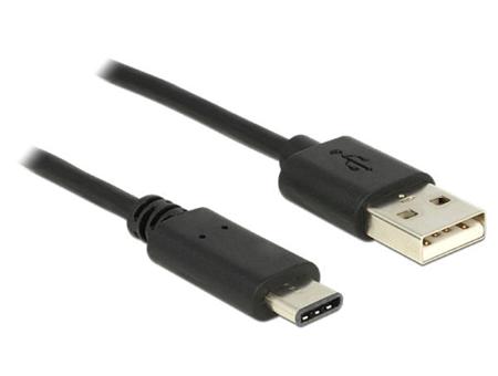 Delock Kabel USB 2.0 Typ-A samec > USB Type-C™