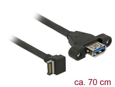Delock Kabel USB 3.1 Gen 2 key A 20 pin samec >