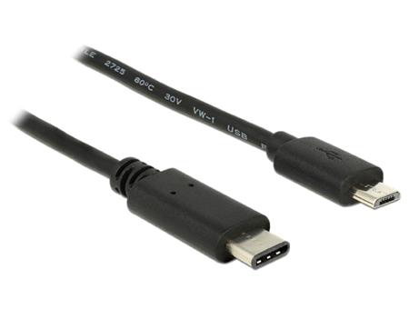Delock kabel USB Typ-C™ 2.0 samec > USB 2.0 typ