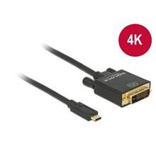 Delock Kabel USB Type-C™ samec > DVI 24+1 samec