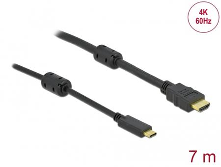 Delock Kabel z Active USB Type-C™ na HDMI, (DP