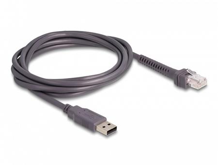 Delock Kabel z rozhraní RJ50 na USB 2.0 Typu-A ke