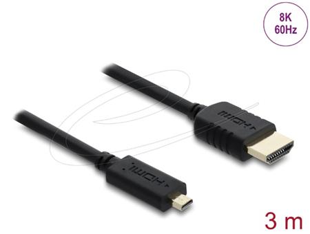 Delock Koaxiální kabel High Speed HDMI HDMI samec