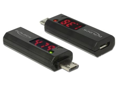 Delock Micro USB Adaptér s LED Indikátorem Napětí