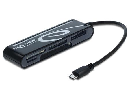 Delock Micro USB OTG čtečka karet 6