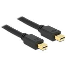 Delock mini Displayport kabel samec - samec 3 m, černý