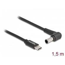 Delock Nabíjecí kabel pro laptop, ze zástrčky rozhraní USB Type-C™ na zástrčku Sony 6,0 x 4,3 mm