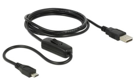 Delock nabíjecí kabel USB 2.0 Type-A samec > USB
