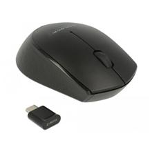 Delock Optická 3-tlačítková mini myš USB Type-C™ 2.4 GHz bezdrátová