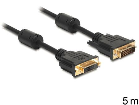 Delock prodlužovací kabel DVI-D 24+1 samec >