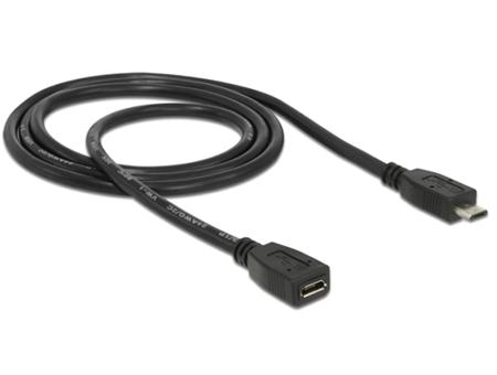 Delock prodlužovací kabel USB micro-B samec >