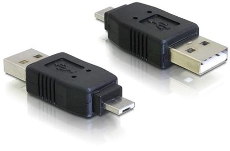 Delock redukce micro USB A samec na USB A