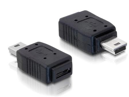Delock redukce USB mini samec na USB micro B