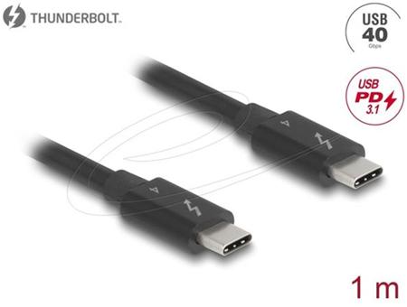 Delock Thunderbolt™ 4 kabel 40 Gbps PD 3.1 240 W