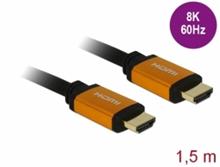 Delock Ultra vysokorychlostní HDMI kabel, 48 Gbps, 8K 60 Hz, 1,5 m