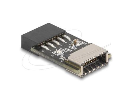 Delock USB 2.0 Adaptér ze zásuvkového pinového