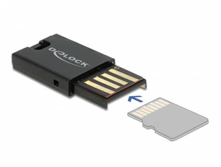 Delock USB 2.0 čtečka karet pro paměťové karty