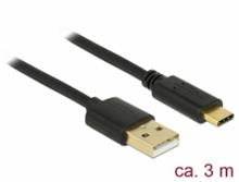 Delock USB 2.0 kabel Typ-A na Type-C 3 m