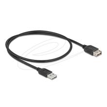 Delock USB 2.0 prodlužovací kabel EASY USB Type-A samec na EASY USB Type-A samice 0,5 m, černý