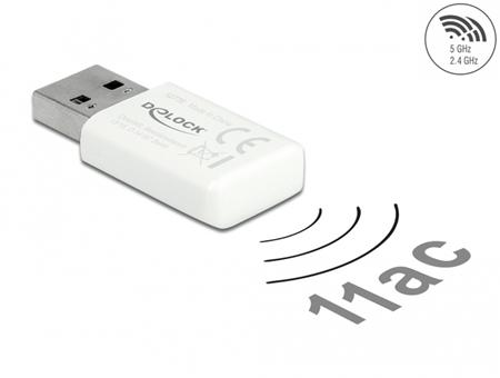 Delock USB 3.0 Dual Band WLAN ac/a/b/g/n Micro