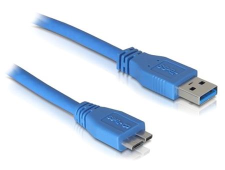 Delock USB 3.0 kabel A samec/ Micro samec délka