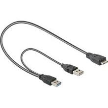 Delock USB 3.0 kabel A samec > USB 3.0 Micro B