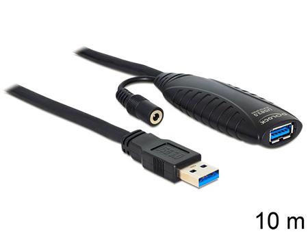 Delock USB 3.0 prodlužovací kabel, aktivní 10