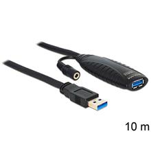 Delock USB 3.0 prodlužovací kabel, aktivní 10 m