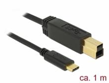 Delock USB 3.1 Gen 2 (10 Gbps) kabel Type-C na Typ-B 1 m