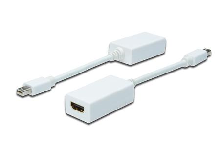 Digitus DisplayPort adapter cable, mini DP - HDMI
