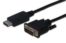Digitus DisplayPort připojovací kabel, DP / M- DVI (24+1) / M 1.0m