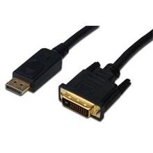 Digitus DisplayPort připojovací kabel, DP/M-DVI