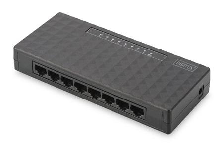 DIGITUS Fast Ethernet Desktop switch, 8-port