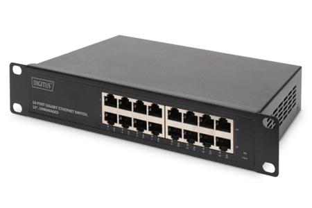 Digitus Gigabit Ethernet Switch 16 port, 10