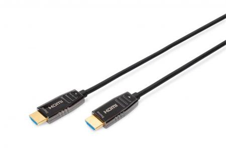 Digitus HDMI AOC Hybrid Glasfaser Anschlusskabel,