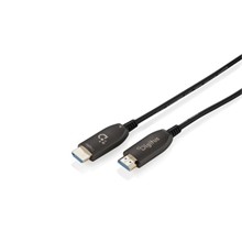 Digitus HDMI AOC hybridní optický kabel, UHD 8K, 50 m, černý