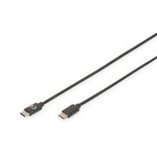 Digitus Připojovací kabel USB C na C 1,0 m, 3A,
