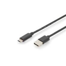 Digitus Připojovací kabel USB typu C, typ C na A