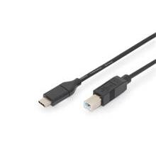 Digitus Připojovací kabel USB typu C, typ C na B