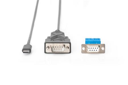 DIGITUS USB-C™ Serial Adapter, USB-C™ -