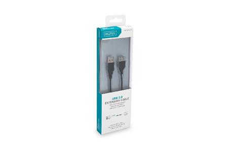 Digitus USB extension cable, type A M/F, 1.8m,