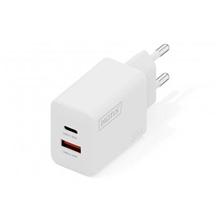 DIGITUS USB Nabíječka GaN 30W, 1x USB-C, 1x USB-A