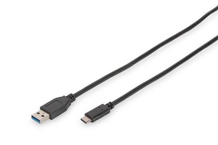 Digitus USB Type-C connection cable, type C to A