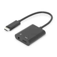 Digitus USB Type-C™ splitter cable, Type-C™ to
