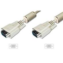 Digitus VGA Monitor connection cable, HD15, M/M,