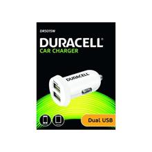 Duracell Dual USB Auto-nabíječka bílá