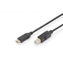 ednet Připojovací kabel USB typu C, typ C na B