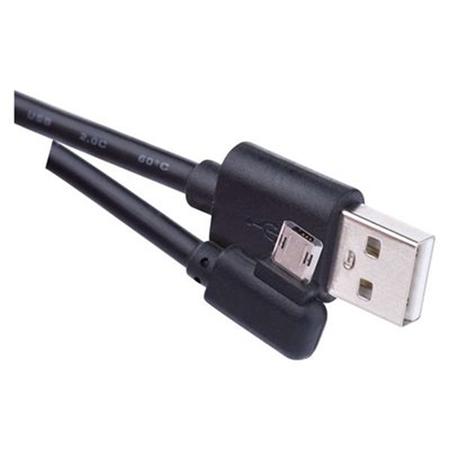 Emos kabel USB 2.0 A - microUSB, 1m černý, Quick