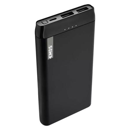 Emos Powerbank ALPHA 10S, 10000 mAh, USB-C, 2.1A,